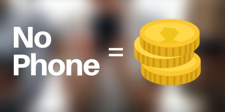 $1,000 for Ditching Smartphone