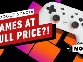 Google Stadia Games Will Now Cost Full Price