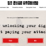 ‘No More Ransom’ Project Prevents Ransomware Profits 2