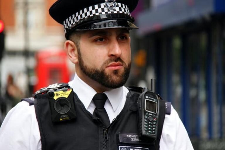 London police camera fails