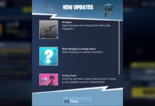 All to know about Fortnite Update