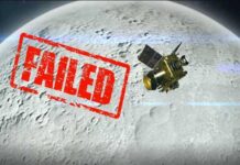 India Fails to Achieve Success of Robotic Spacecraft Landing on Moon