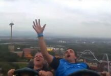 Legend Man Catches Stranger’s Phone Mid-Air While Riding Roller Coaster