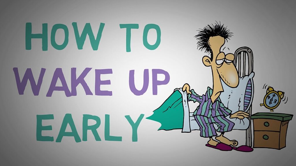 How to wake up early during #covid19 lockdown 3