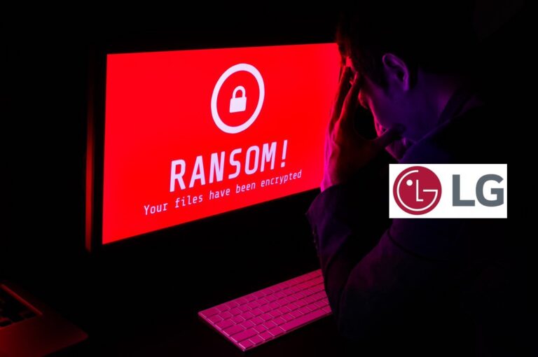ransomware attack LG