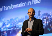CEO Satya Nadella, now also Board Chairman