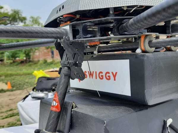 “Swiggy” customers will soon get their meals via drone.