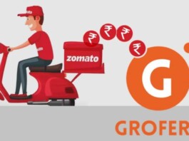 Zomato aims to invest $100 million in “Grofers” to expand its business beyond food delivery.