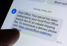 Con-tricks involving parcel delivery SMS are now the most prevalent