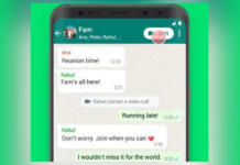 WhatsApp allows users to join ongoing calls straight from group chats