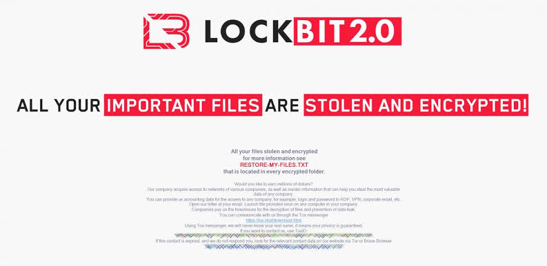 The latest ransomware lockBit is launched for encryption of VMware ESXi machines 1